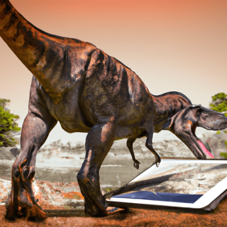 A Dinosaurs extinction in the digital age