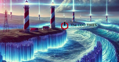 Attachment Details A-coastline-with-a-series-of-tall-majestic-lighthouses-standing-along-the-edge-of-a-vast-turbulent-digital-ocean