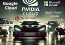 visual-focusing-primarily-on-the-NVIDIA-Cloud-High performance cloud represented-by-a-sports-car-silhouette