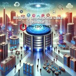 Futuristic-city-with-a-sleek-centralized-data-hub-in-the-center-symbolizing-an-AI-data-lakehouse.