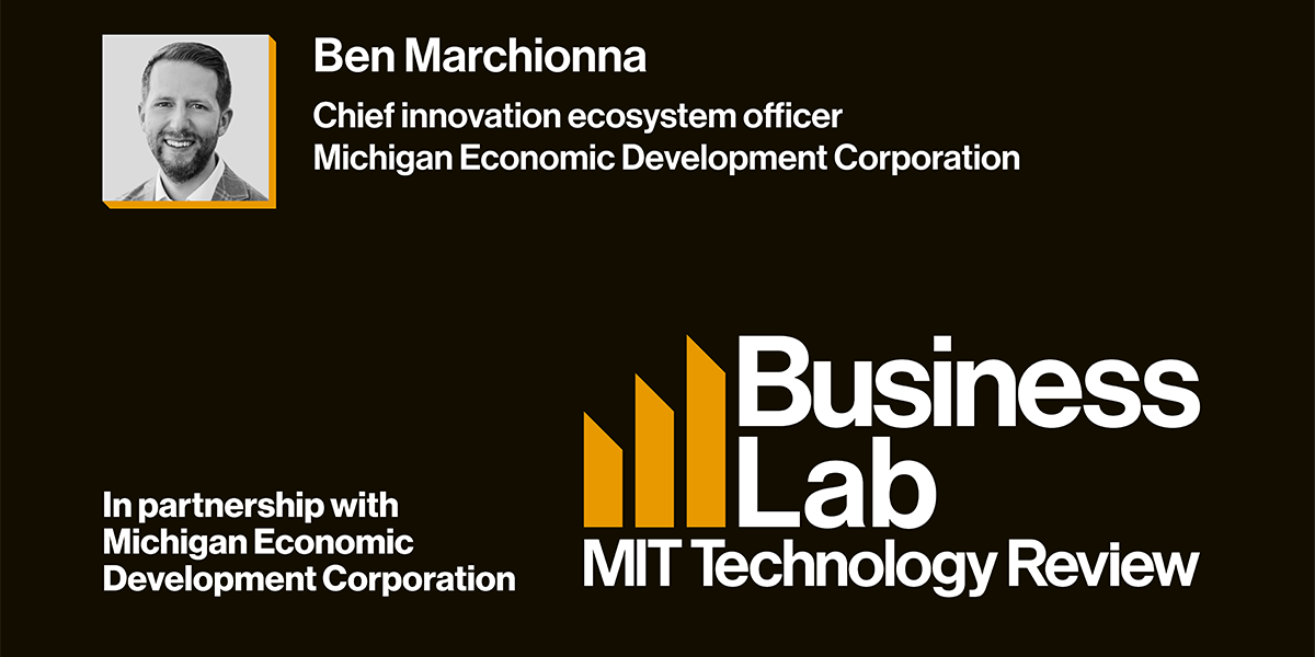 Building an innovation ecosystem for the next century - MIT Technology ...