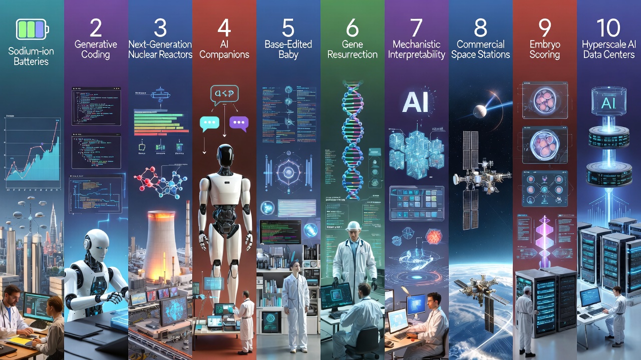 MIT Technology Review's 10 Breakthrough Technologies of 2026: A ...