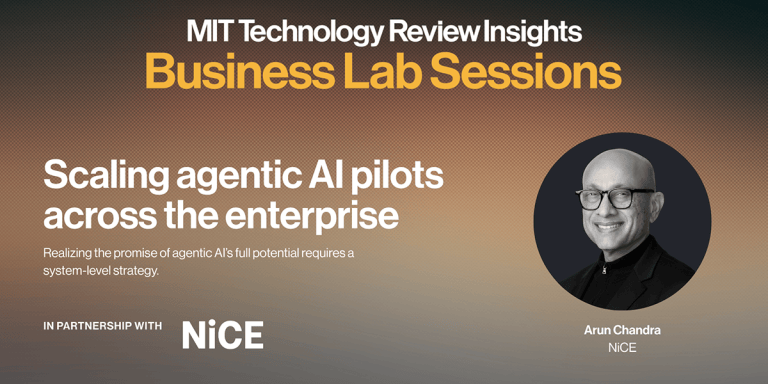 Scaling agentic AI pilots across the enterprise – MIT Technology Review