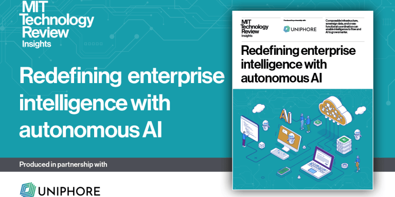 Redefining enterprise intelligence with autonomous AI – MIT Technology Review